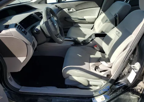 2012 Honda Civic Lx из США, поврежденный, VIN 19XFB2F58CE043953